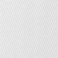A close-up image of a white fabric square with a texture formed by light gray diagonal lines or seams.