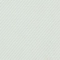 A close-up image of a white fabric square with a texture formed by light gray diagonal lines or seams.