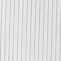 A close-up image of a white fabric square with a texture formed by dark gray vertical lines or seams.